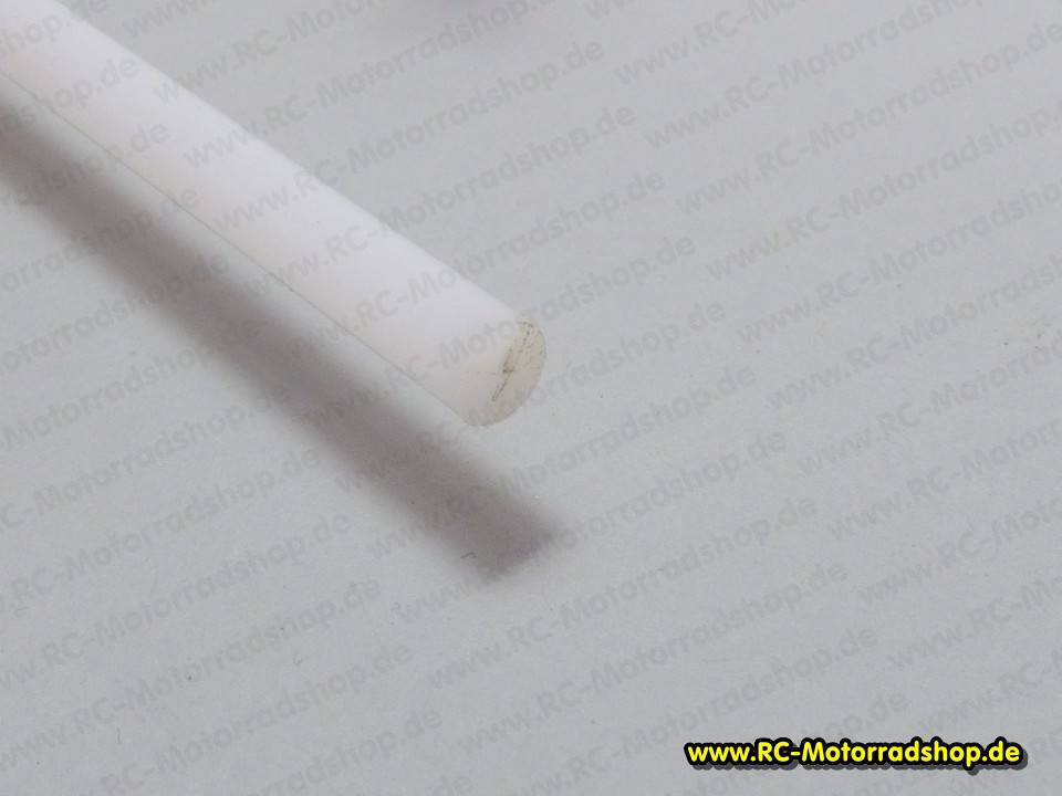 POM-05-100: POM-Sturzbügel 5mm weiß (1 Meter Stange) POM-05-100